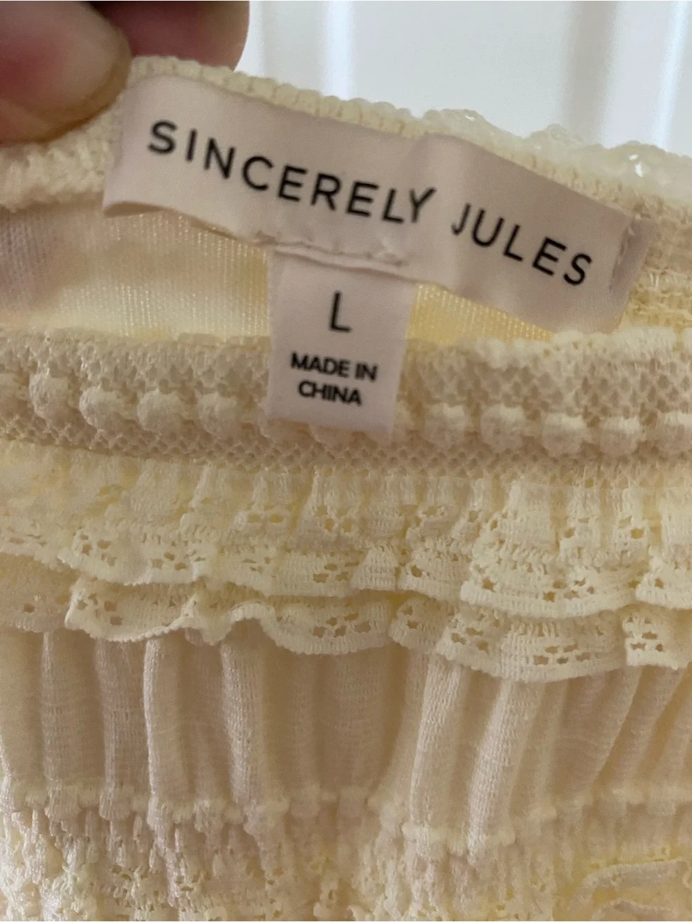 Sincerly Jules beautiful soft